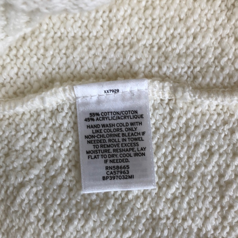 Nordstrom BP Cream Sleeveless Tank Top Size S - Picture 3 of 3